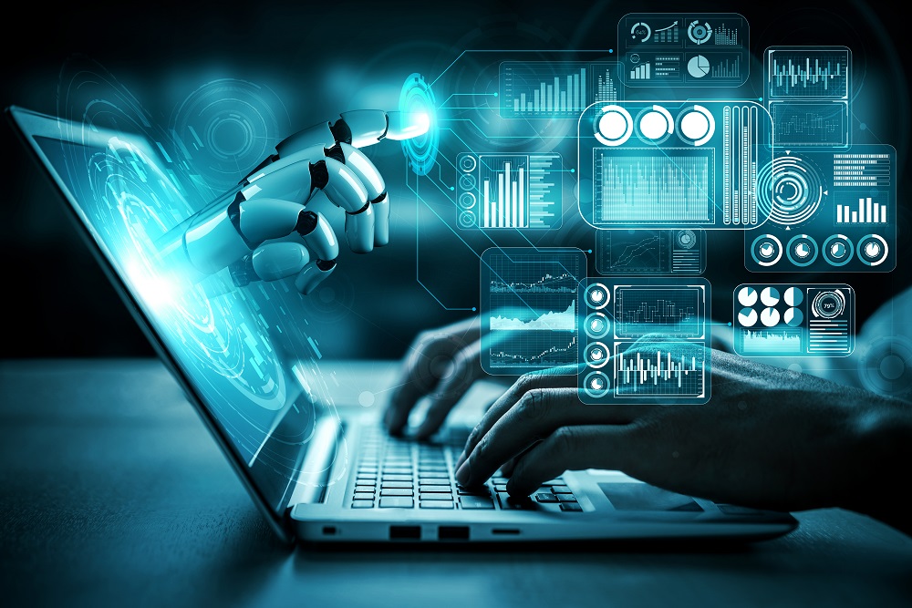 3d,rendering,artificial,intelligence,ai,research,of,robot,and,cyborg